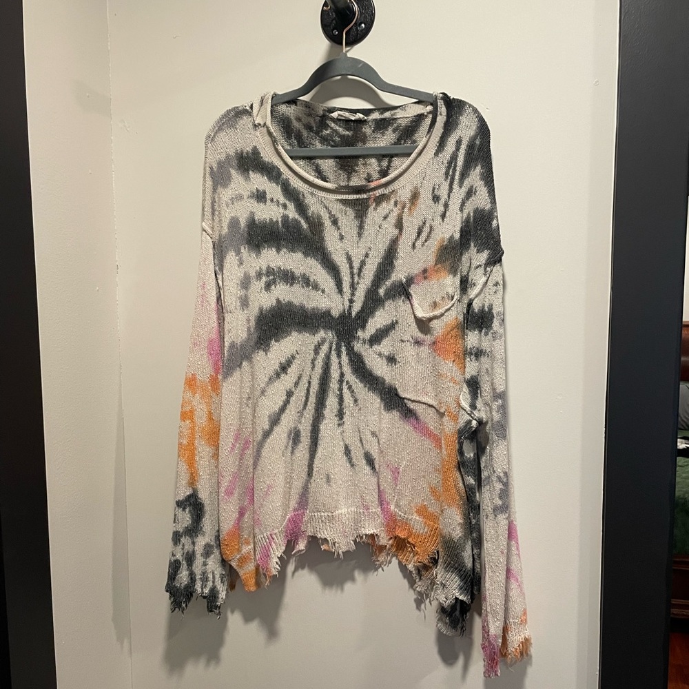 Drippy Tye Dye Sweater